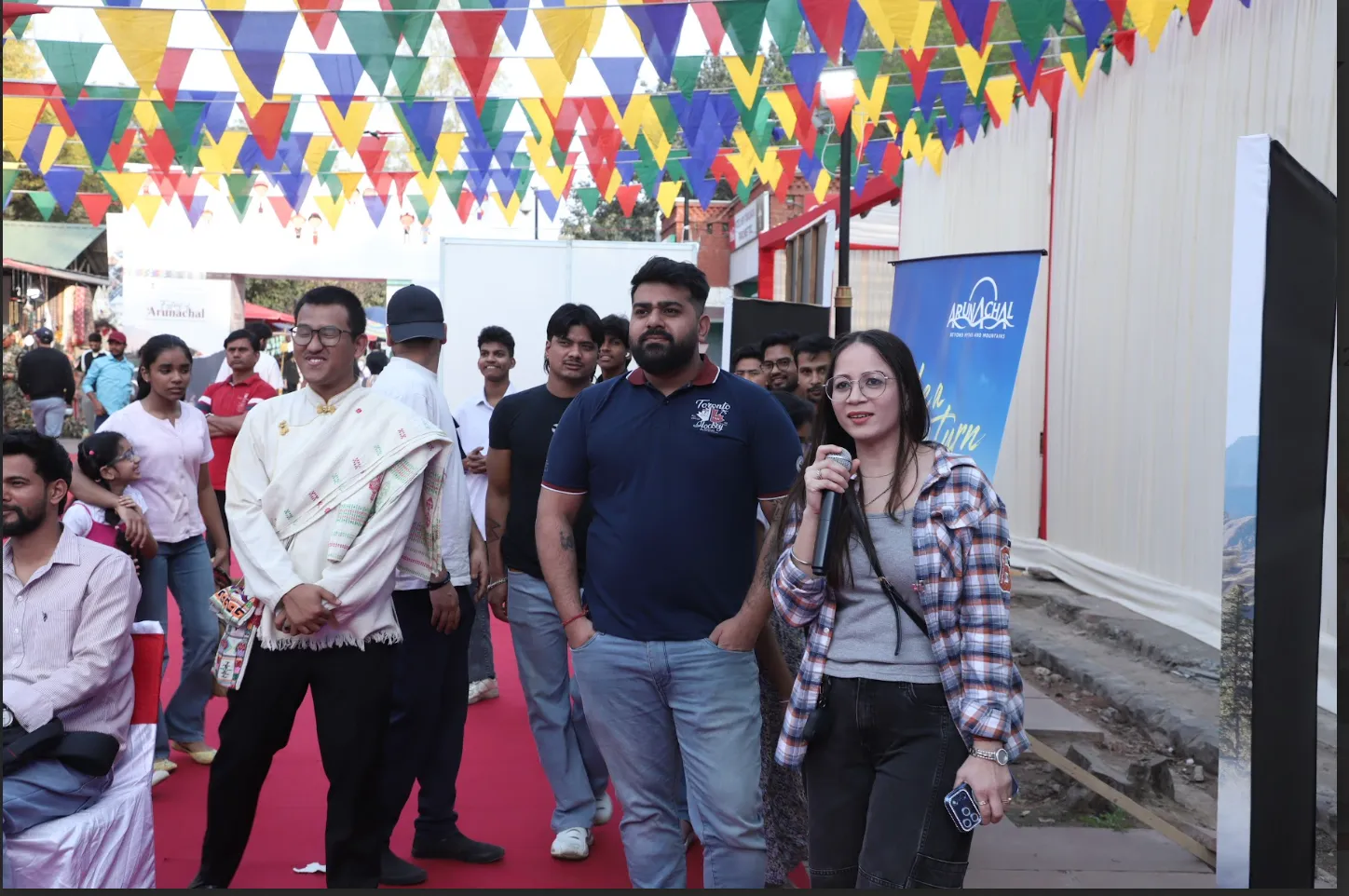 Audience engagement at a state tourism flagship event